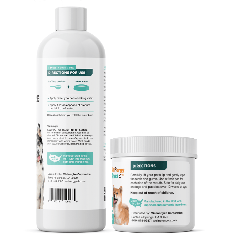 Wellnergy Pets Dental Care Combo for Dogs and Cats